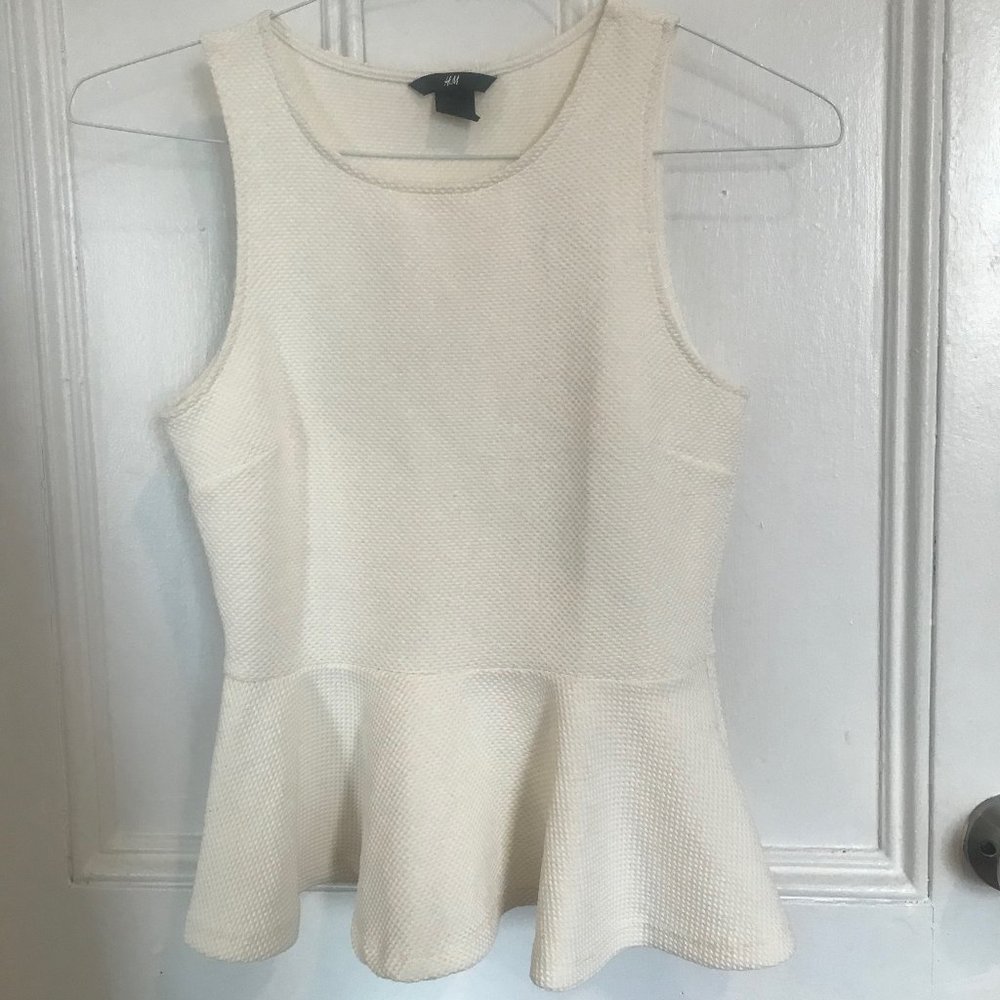 H&M Peplum Top